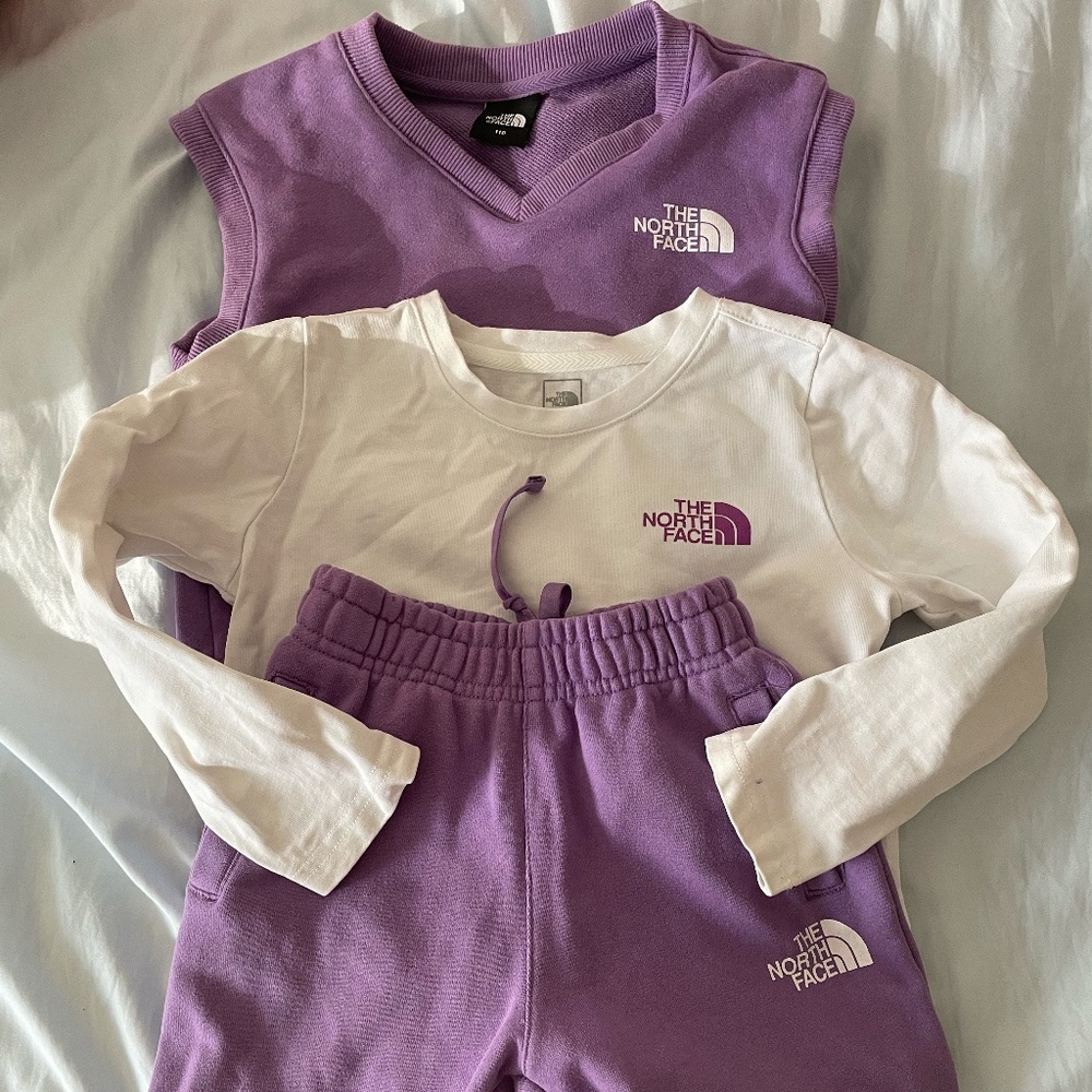 The North Face kid's set